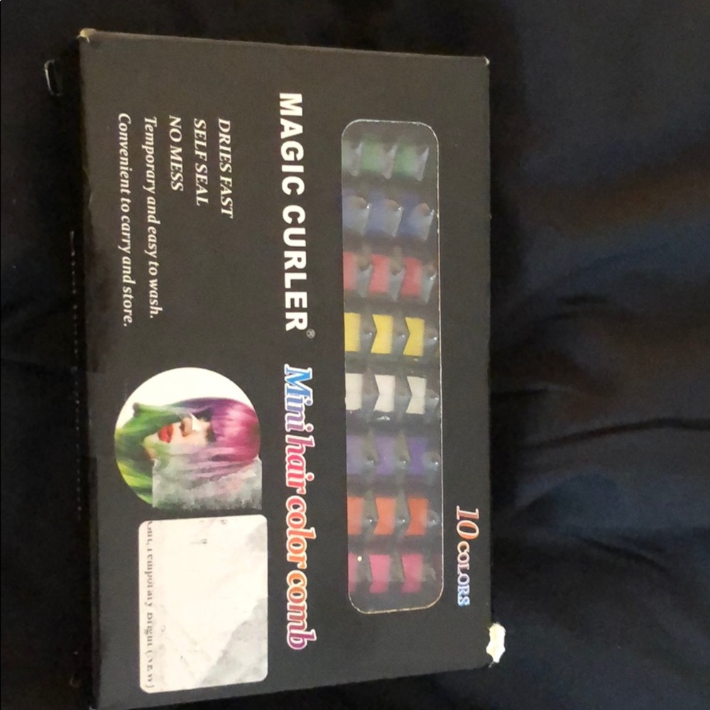 COPY - Mini hair color comb chalk style